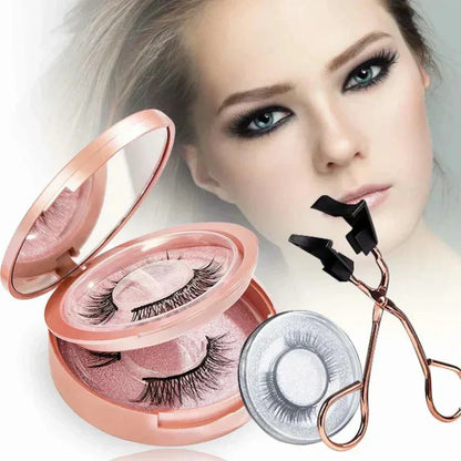 LashLux© - Kit De Pestañas Magnéticas con Aplicador